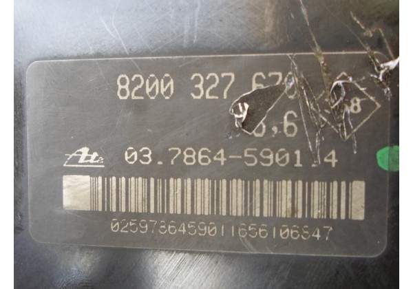 Вакуумний підсилювач гальм Renault Clio III, 8200327670, 472108614R